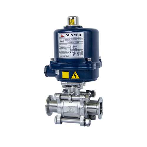 【SUNYEH】電動(dòng)卡箍球閥