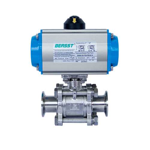 【BERSST】氣動(dòng)卡箍球閥/快裝