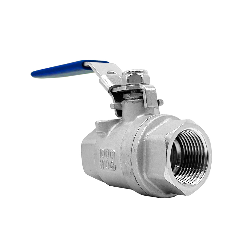 手動(dòng)二片式螺紋球閥